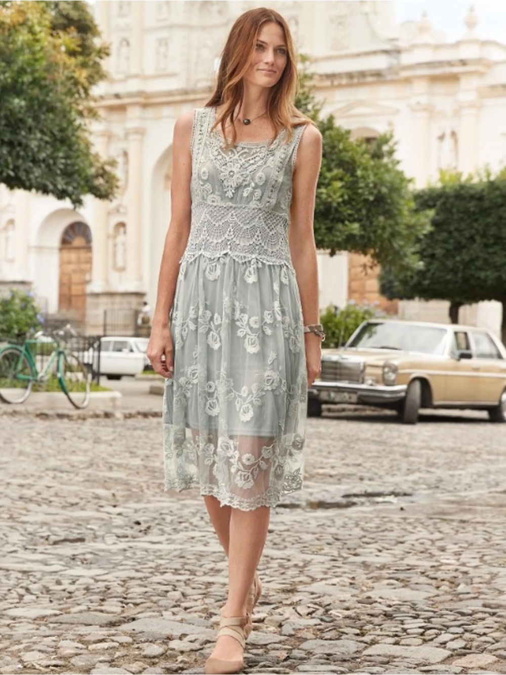 Sundance Lasting Love Lace Dress, Size 6